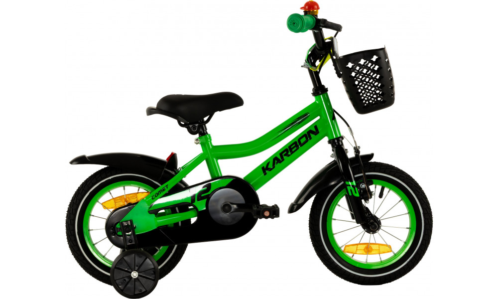 Dviratis Karbon Comet 12 green neon - 9