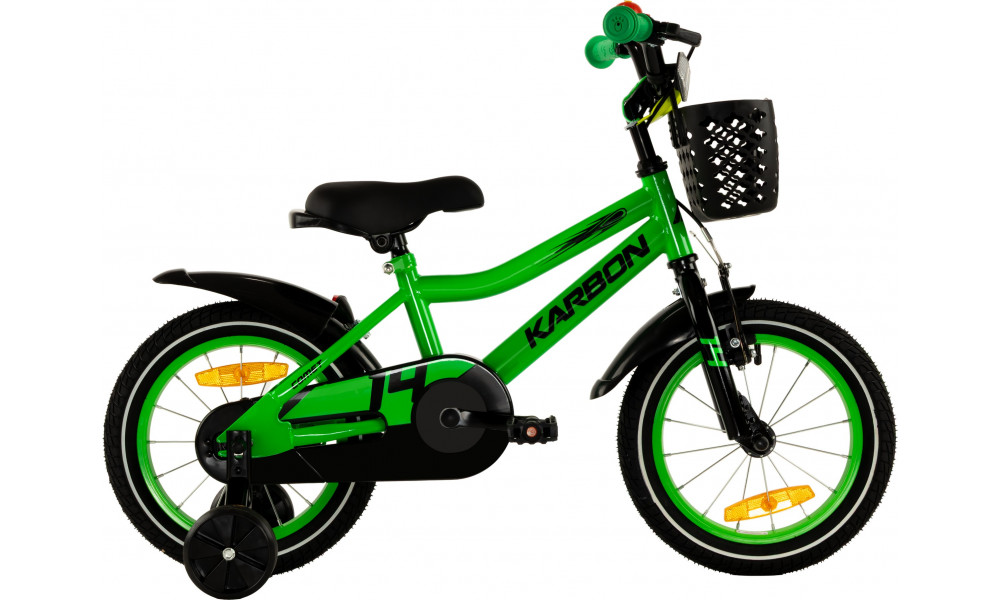 Dviratis Karbon Comet 14 green neon - 9