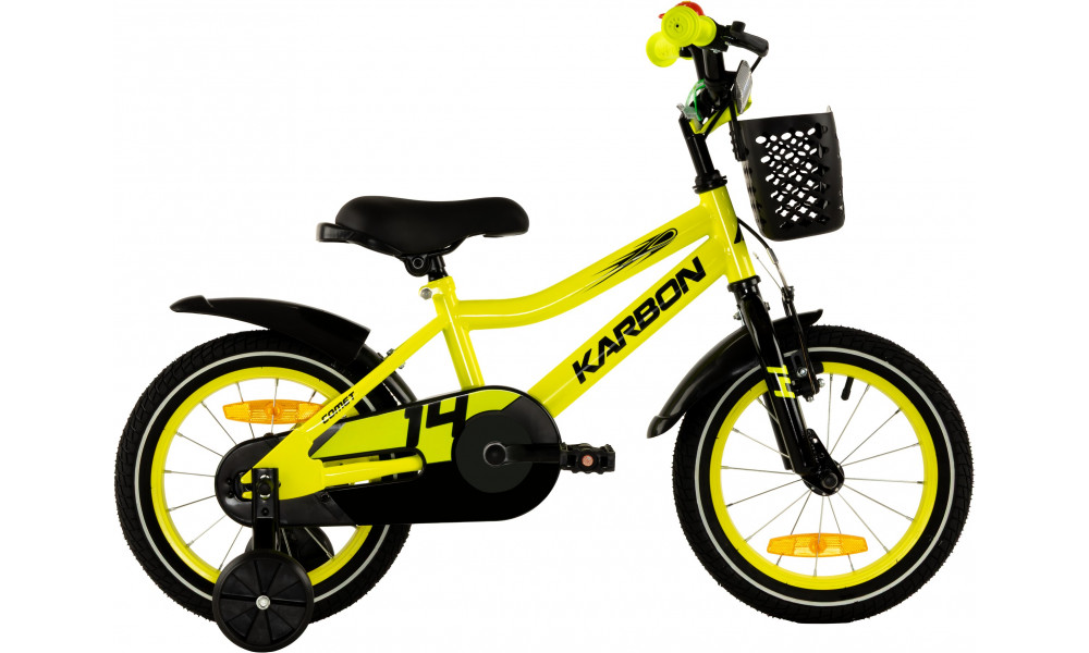 Dviratis Karbon Comet 14 lime - 8