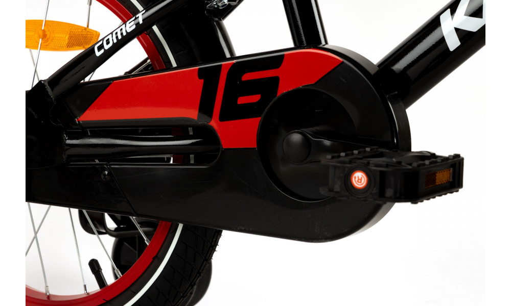 Dviratis Karbon Comet 16 black - 4