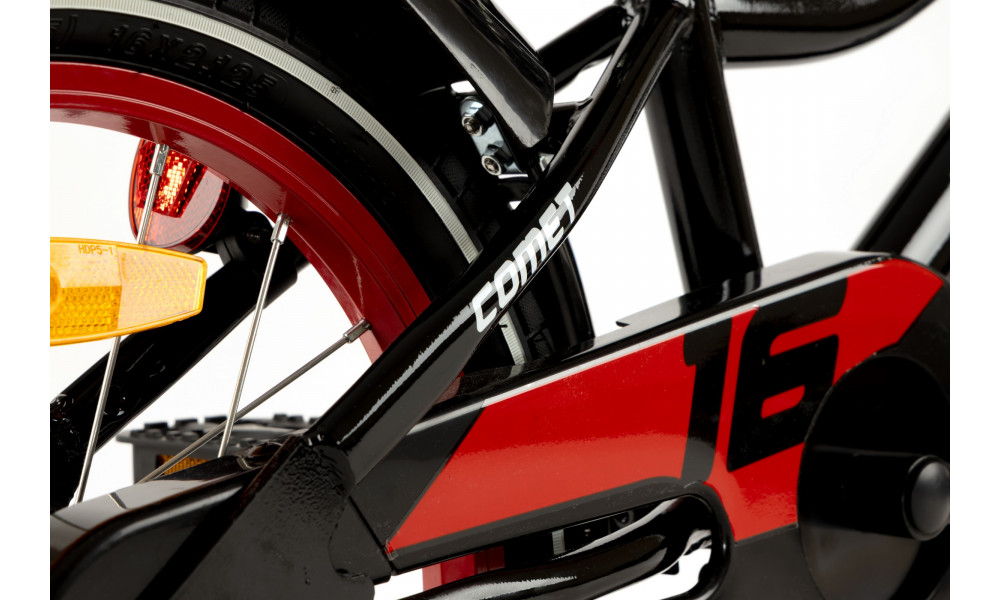 Dviratis Karbon Comet 16 black - 14