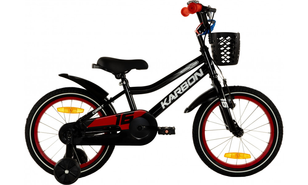 Dviratis Karbon Comet 16 black - 17