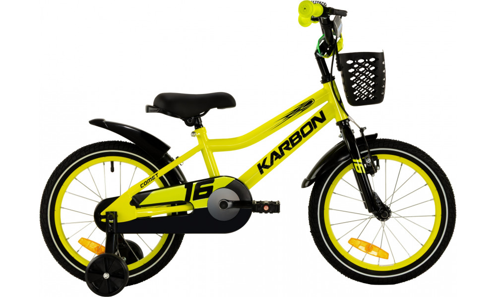 Dviratis Karbon Comet 16 lime - 9