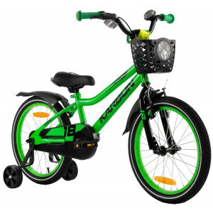 Dviratis Karbon Comet 18 green neon
