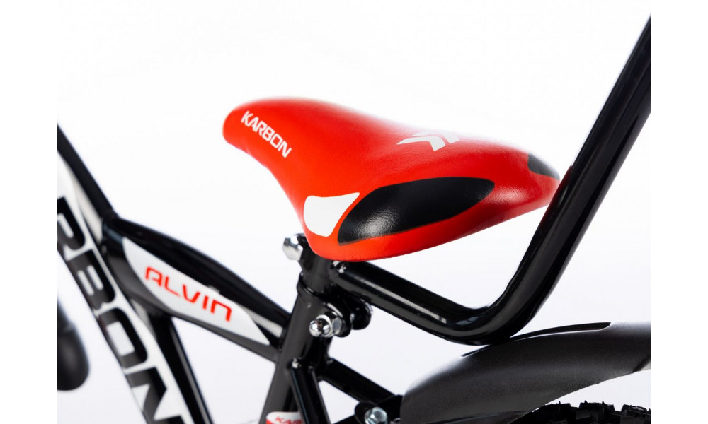 Dviratis Karbon Alvin 16 black-red - 14