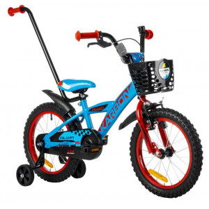 Dviratis Karbon Alvin 16 blue-red Dviratis Karbon Alvin 16 blue-red