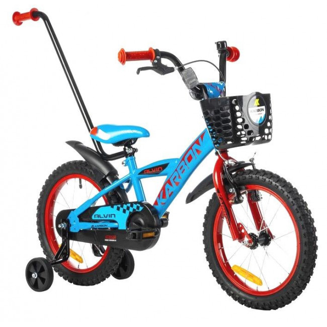 Dviratis Karbon Alvin 18 blue-red