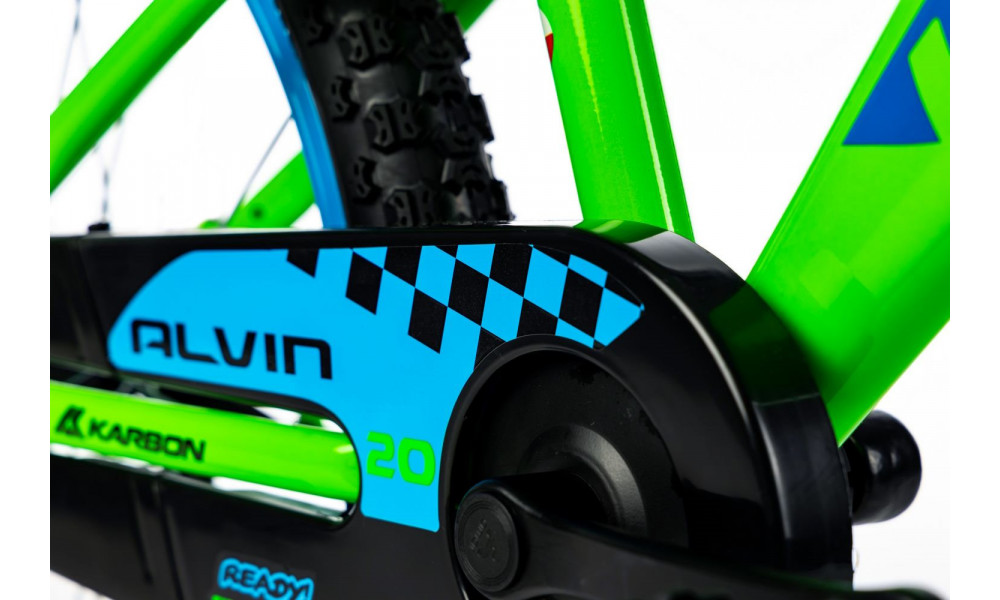 Dviratis Karbon Alvin 20 green-blue - 10