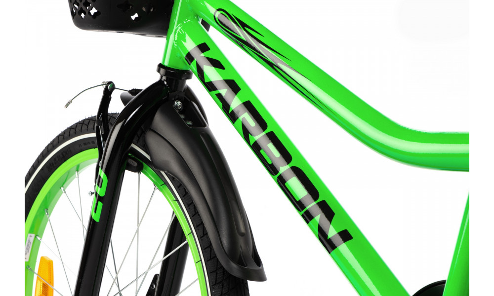 Dviratis Karbon Comet 20 green neon - 2