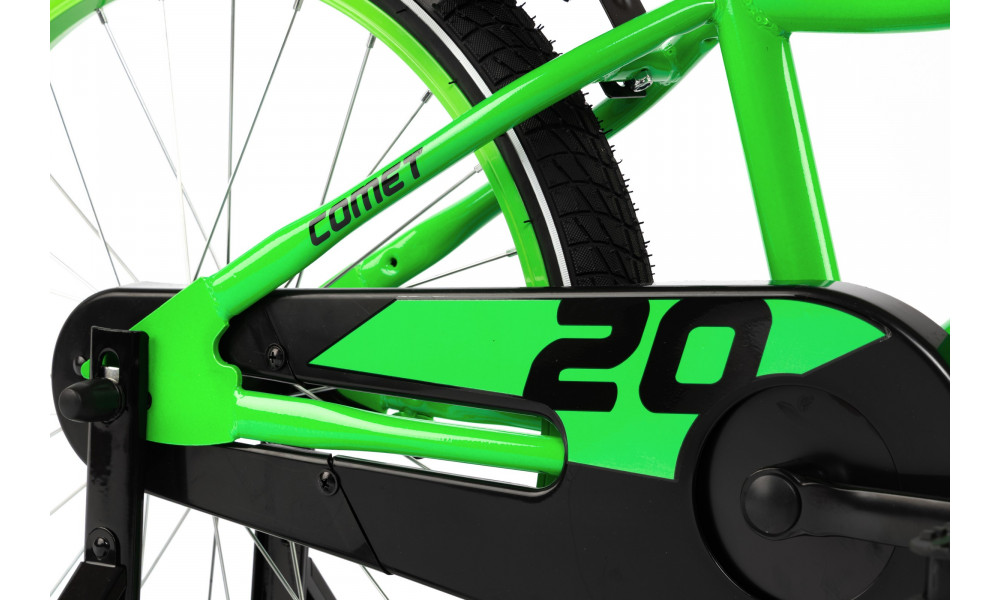 Dviratis Karbon Comet 20 green neon - 5