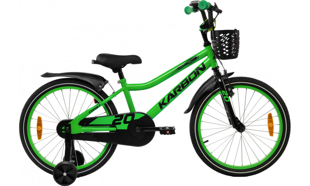 Dviratis Karbon Comet 20 green neon - 8