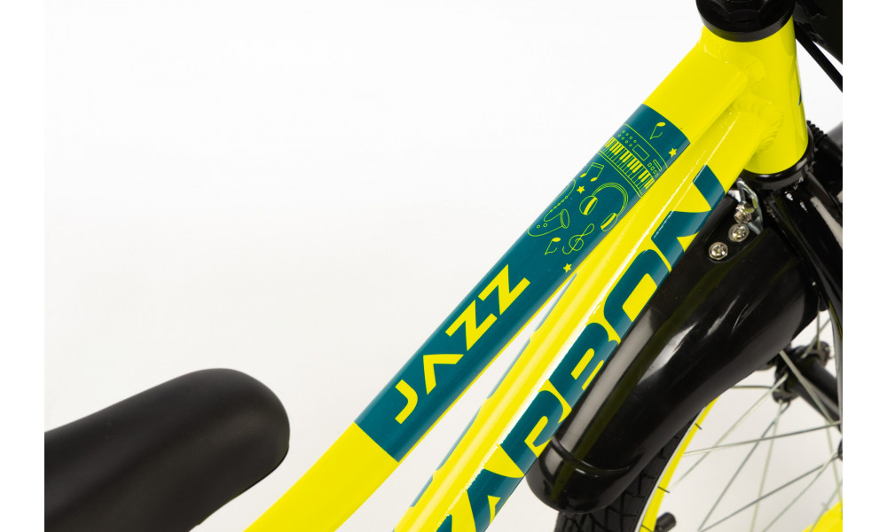 Dviratis Karbon Jazz 16 lime - 3