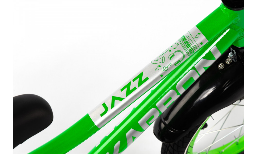 Dviratis Karbon Jazz 16 green neon - 2
