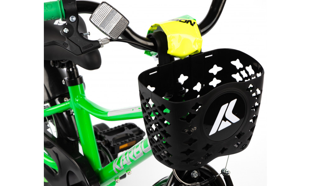 Dviratis Karbon Jazz 16 green neon - 8