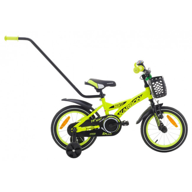Dviratis Karbon Niki 14 yellow-black