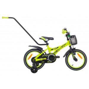 Dviratis Karbon Niki 14 yellow-black