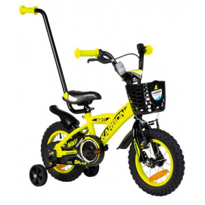 Dviratis Karbon Niki 12 lime-black