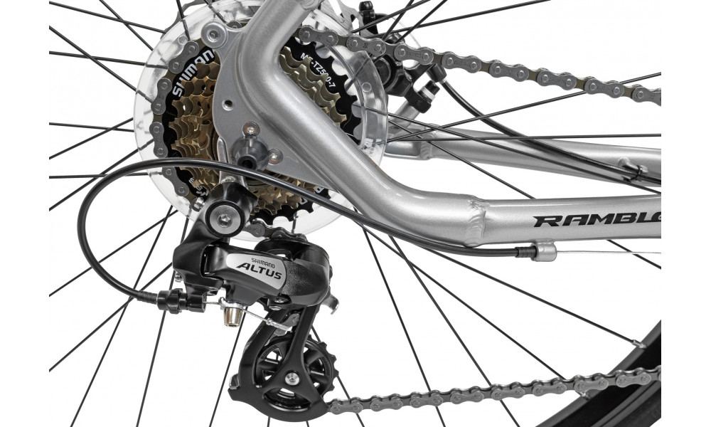 Dviratis Romet Rambler 29" Disc Limited silver-black - 11