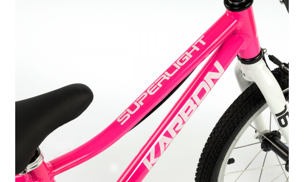 Dviratis Karbon Superlight 16 pink - 6
