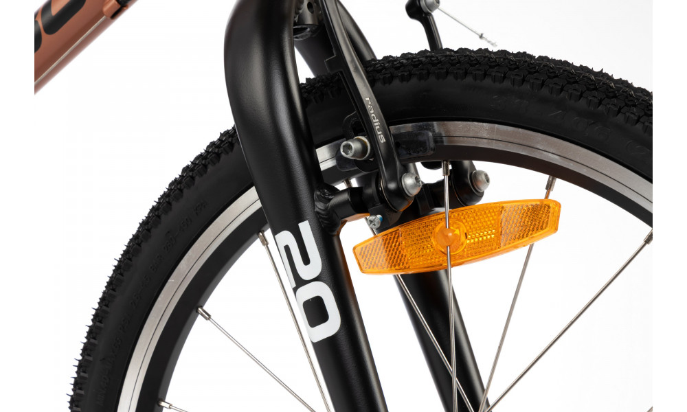 Dviratis Karbon Superlight 20 copper - 6
