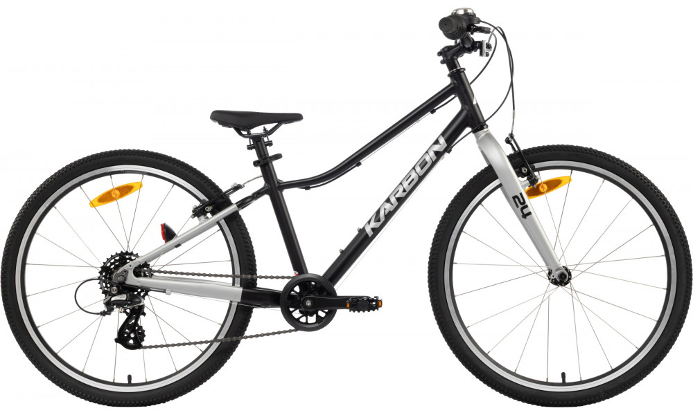 Dviratis Karbon Superlight 24 black - 16