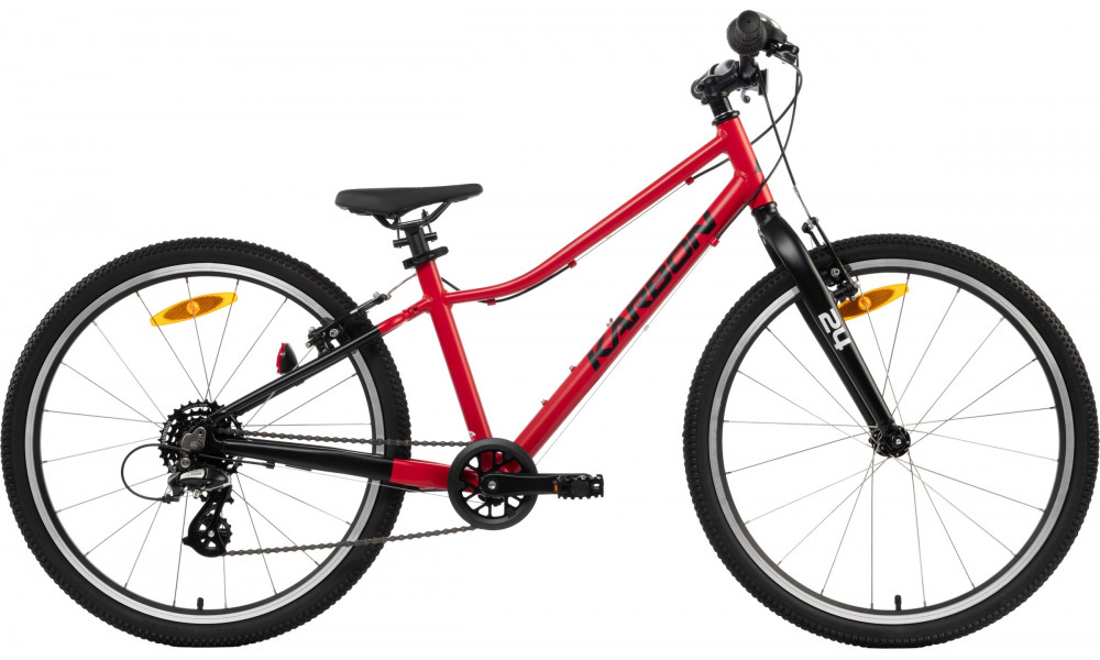 Dviratis Karbon Superlight 24 red - 9