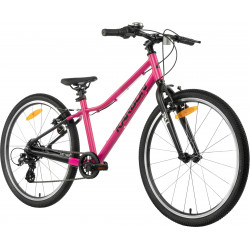Dviratis Karbon Superlight 24 pink