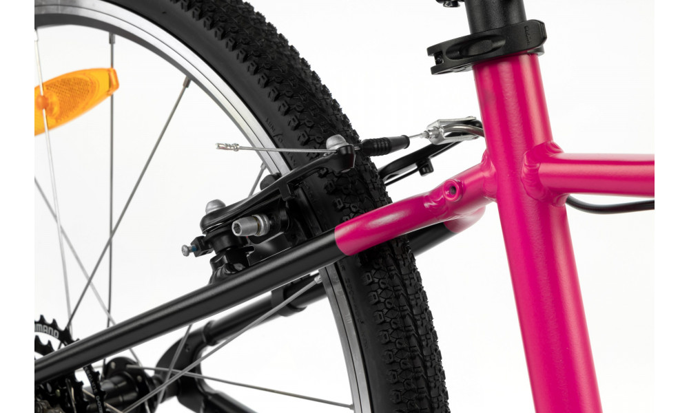 Dviratis Karbon Superlight 24 pink - 4