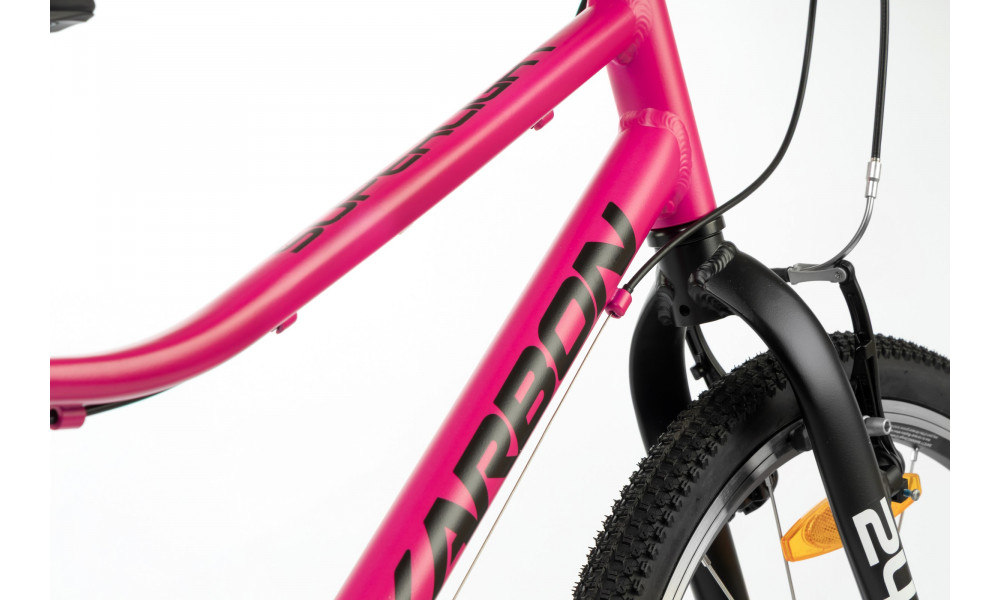 Dviratis Karbon Superlight 24 pink - 12