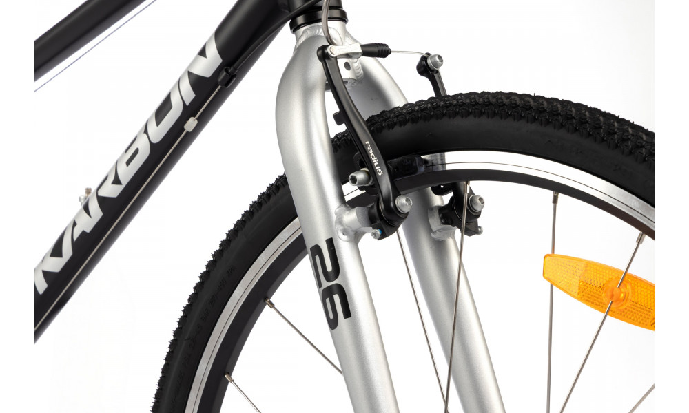 Dviratis Karbon Superlight 26 black - 5