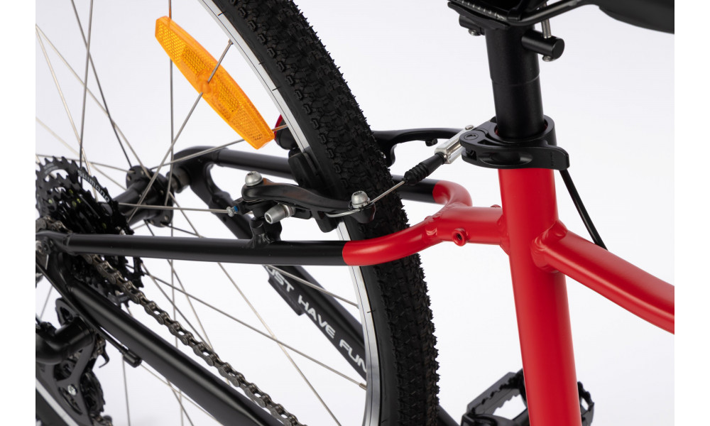 Dviratis Karbon Superlight 26 red - 2