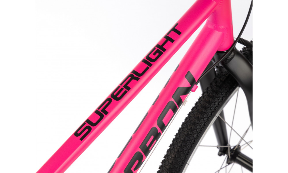 Dviratis Karbon Superlight 26 pink - 4