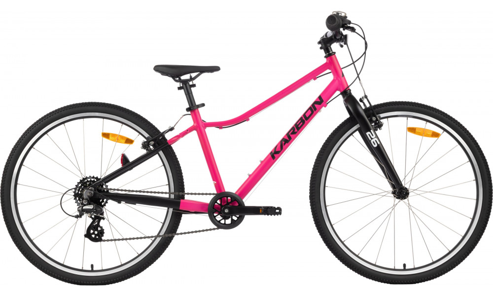 Dviratis Karbon Superlight 26 pink - 9