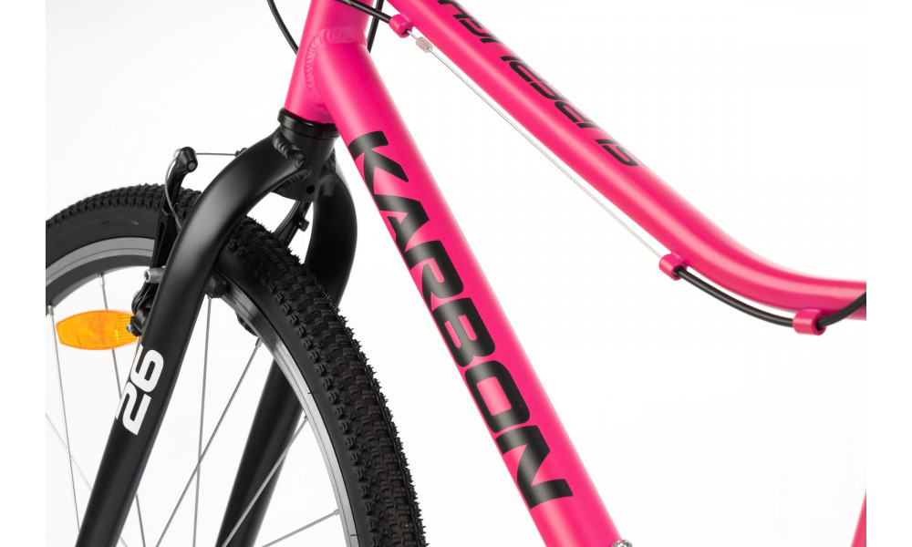 Dviratis Karbon Superlight 26 pink - 10