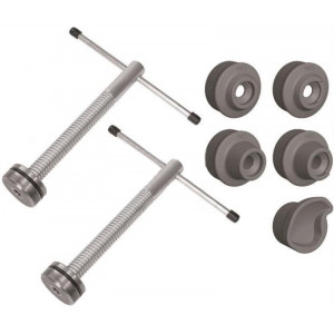 Įrankis Cyclus Tools repair stand spindle set incl. 5 adapters for 290007 (729998)Snap.In bottom bracket press for Press-Fit Ca
