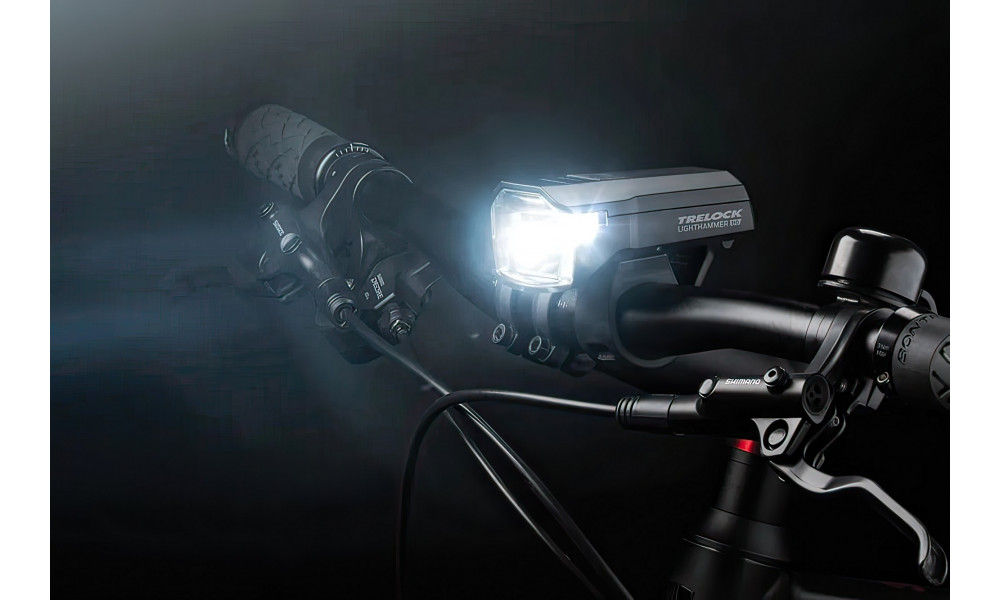 Apšvietimo komplektas Trelock LS 480 Lighthammer 80 Lux + LS 740 Vector E-Bike - 12