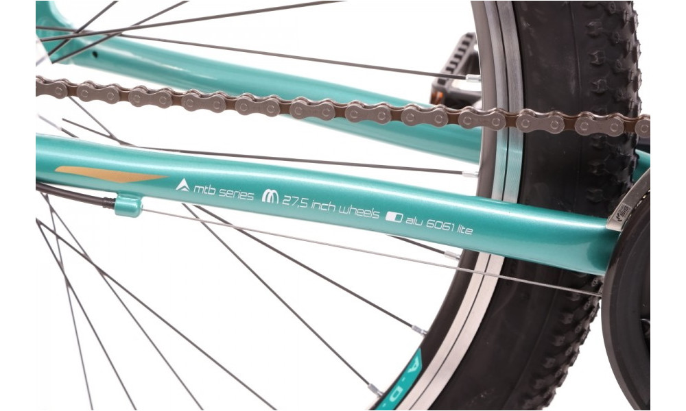 Dviratis Romet Jolene 7.0 27.5" 2022 turquoise - 3