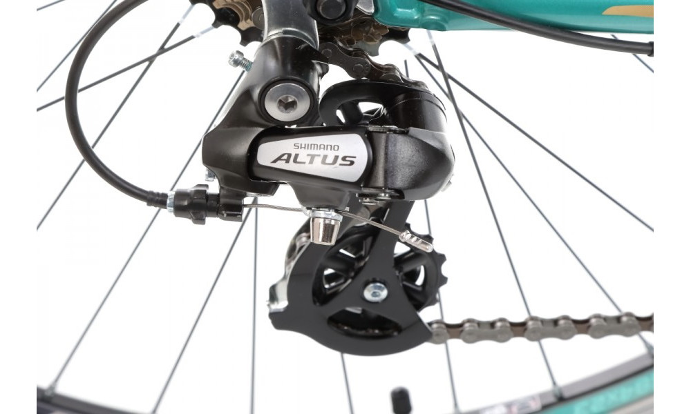 Dviratis Romet Jolene 7.0 27.5" 2022 turquoise - 10