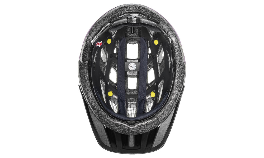 Šalmas Uvex i-vo cc MIPS black-plum matt - 4