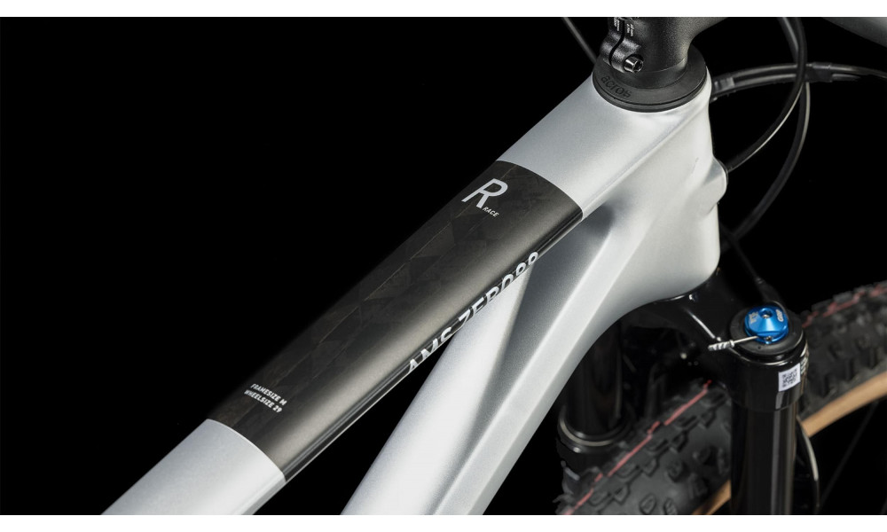 Dviratis Cube AMS ZERO99 C:68X Race 29 silver'n'black - 6