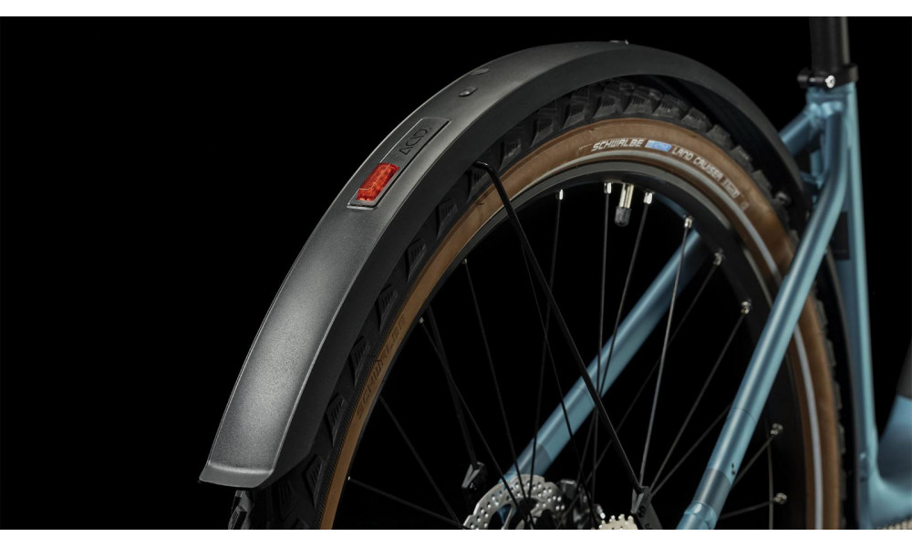 Elektrinis dviratis Cube Nuride Hybrid Performance 500 Allroad Easy Entry metalblue'n'red - 3