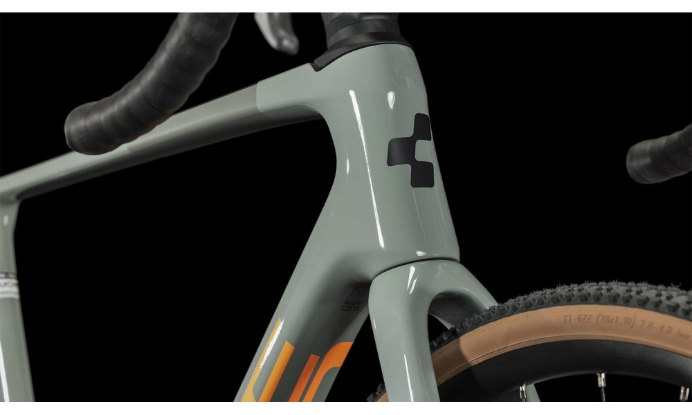 Dviratis Cube Cross Race C:62 Pro swampgrey'n'orange 2024 - 6