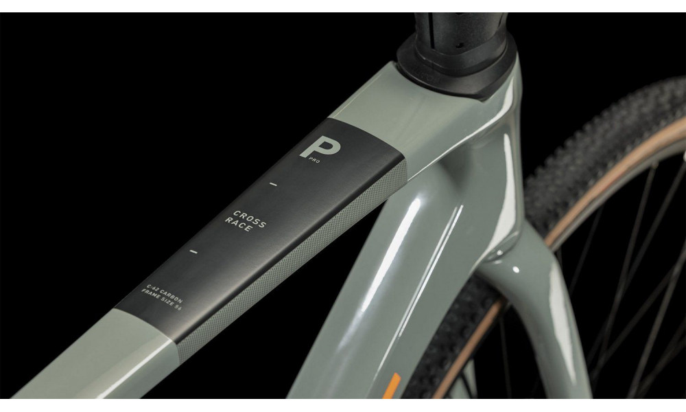Dviratis Cube Cross Race C:62 Pro swampgrey'n'orange 2024 - 7