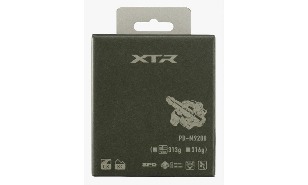 Pedalai Shimano XTR PD-M9200 Standard SPD + SM-SH51 - 3