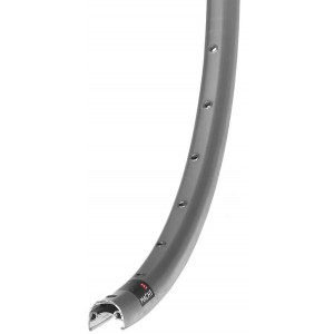 Ratlankis Mach1 ER-20 Disc 28" - 622x19C Silver 32H ZigZag with eyelets V9