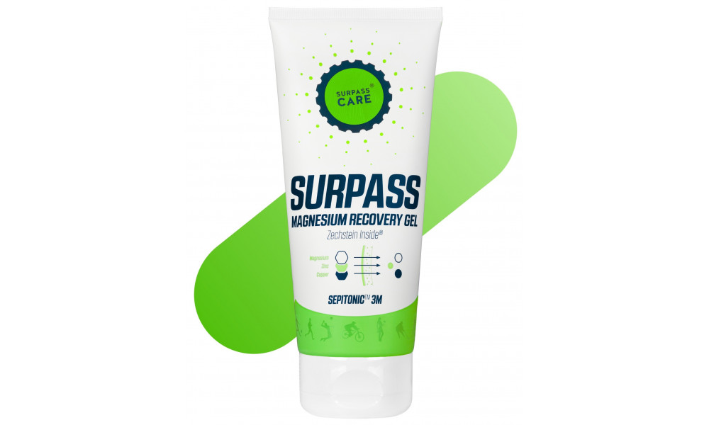 Gelis atsistatymui Surpass Magnesium Recovery 200ml - 3
