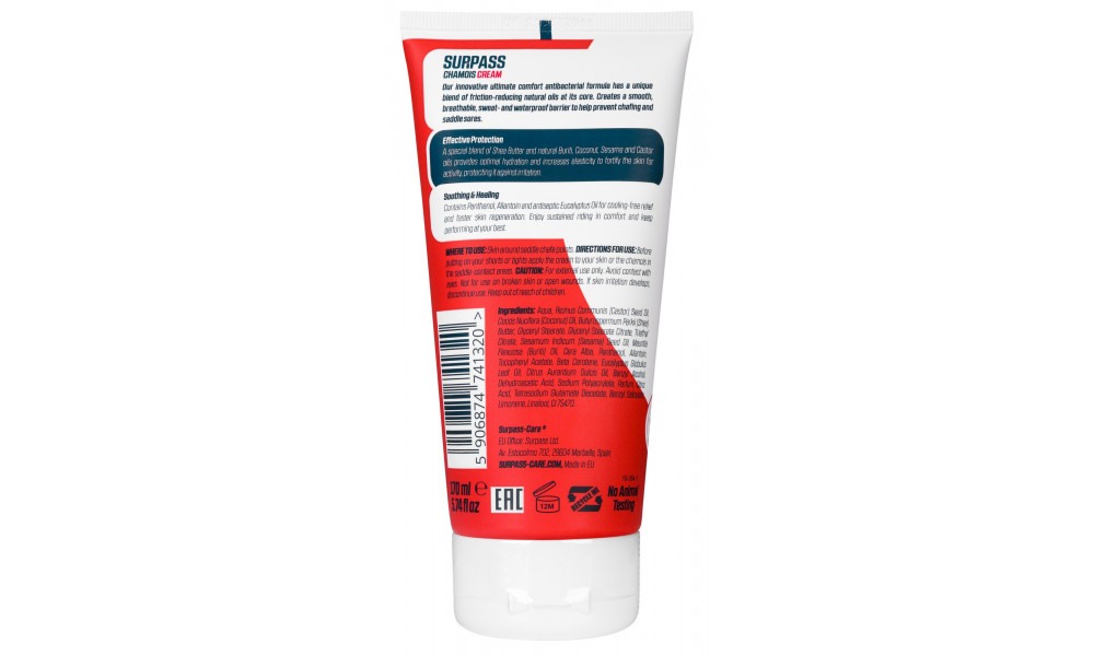 Kremas nuo trynimo Surpass Chamois Natural 170ml - 4