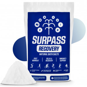 Vonios druskos Surpass Recovery Natural 1kg