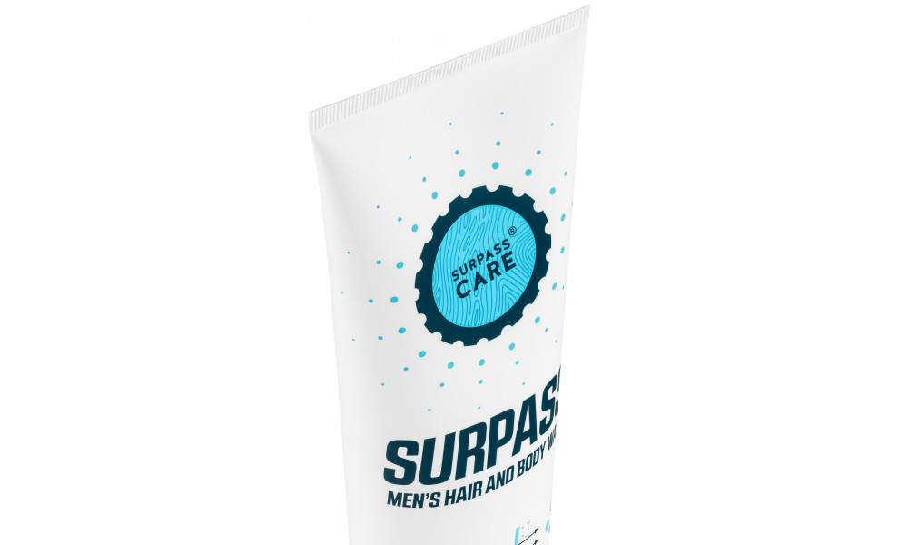 Prausimosi gelis plaukams ir kūnui Surpass Sepitonic Men 250ml - 4