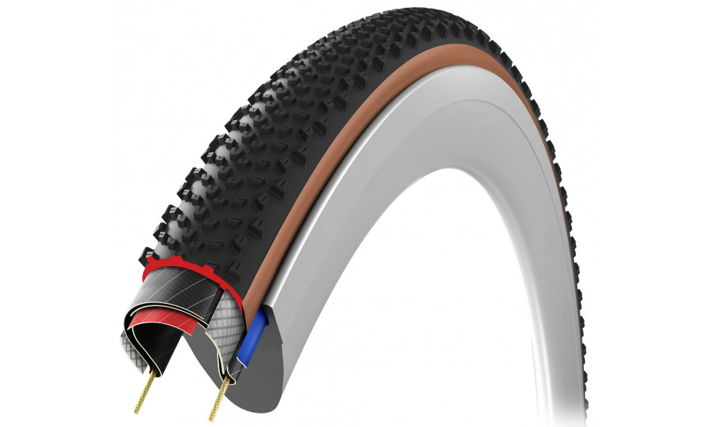 Padanga 28" Vittoria Terreno T60 Mixed G2.0 TLR Fold 700x40c / 40-622 black - 7